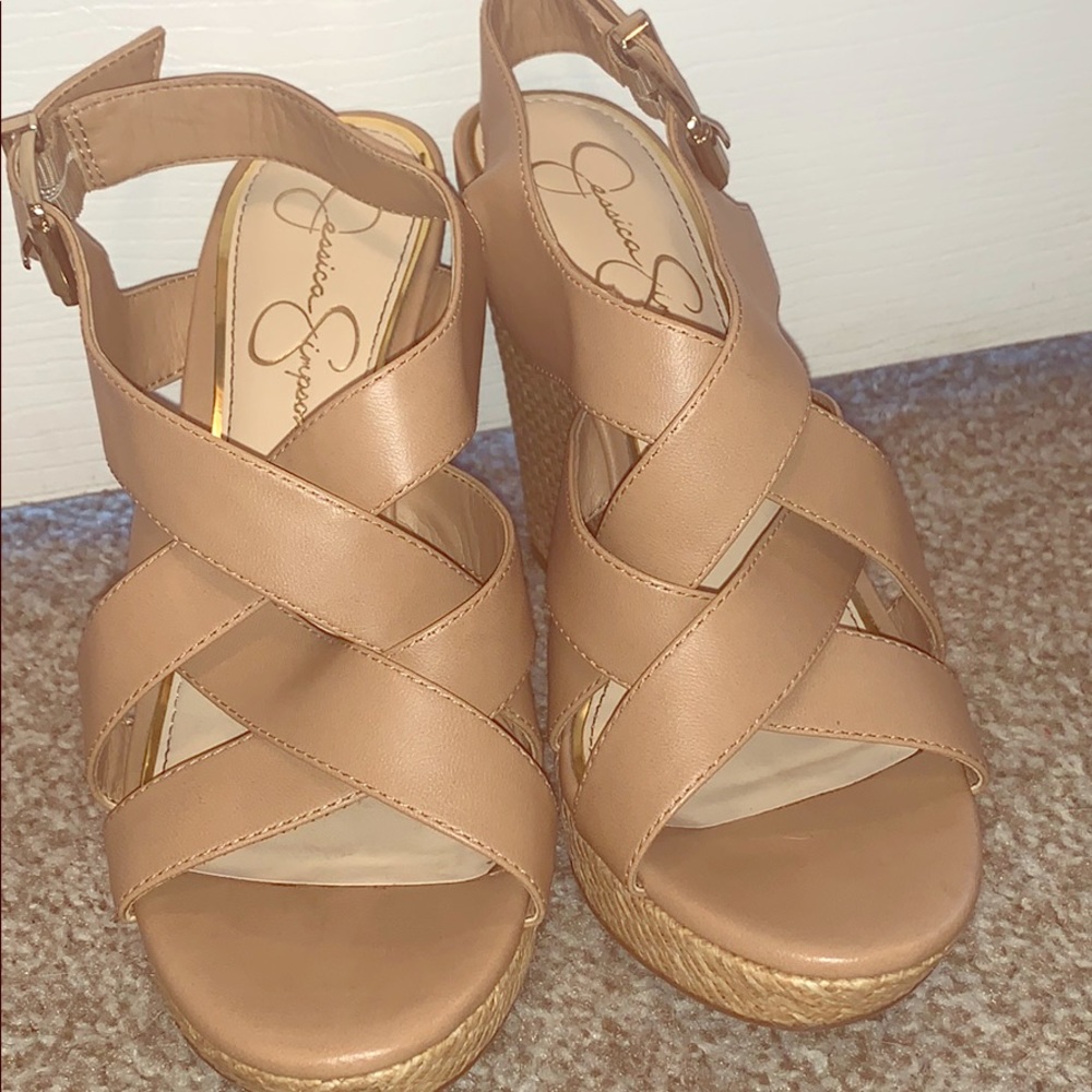 Jessica Simpson wedges